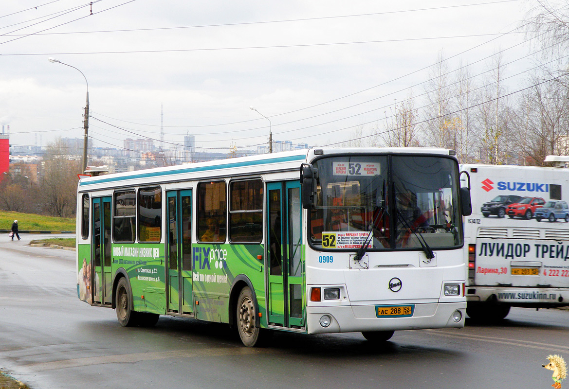 Nizhegorodskaya region, LiAZ-5256.26 № 70909