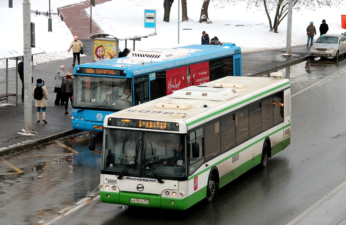 Москва, ЛиАЗ-5292.21 № 08605