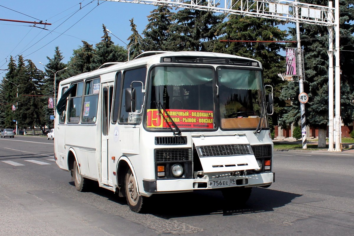 Карачаево-Черкесия, ПАЗ-3205 (00) № 18
