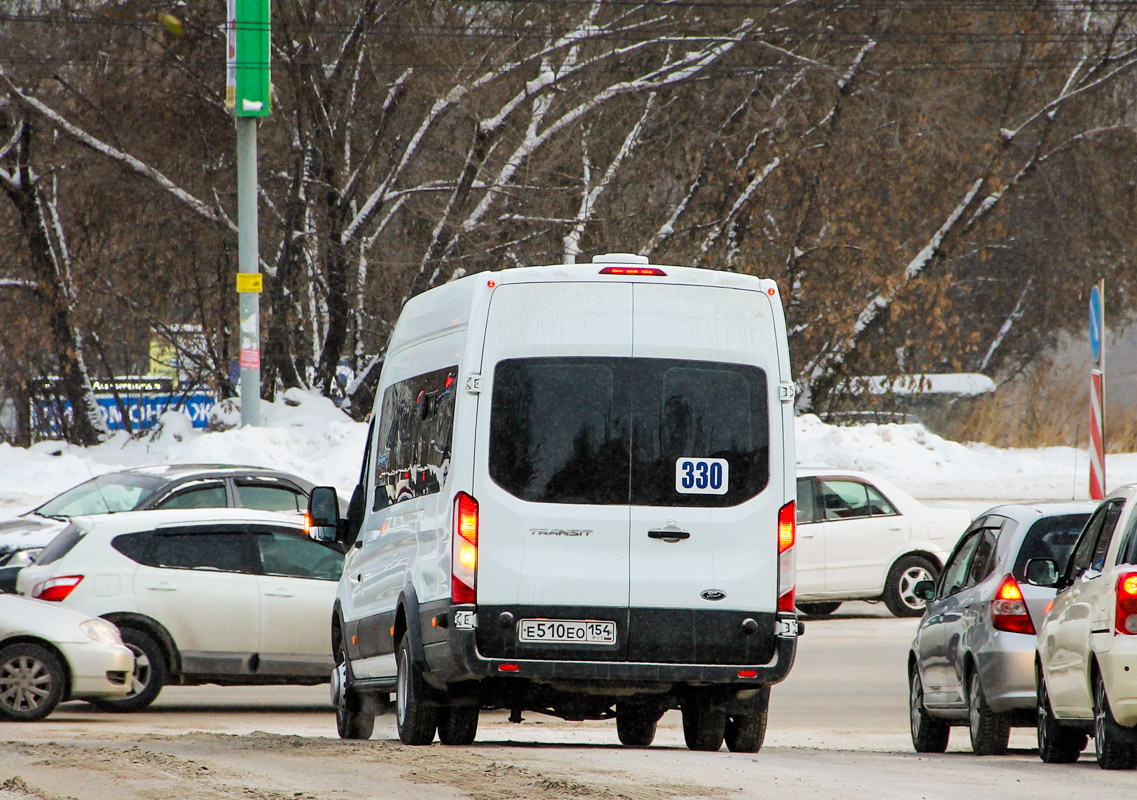 Новосибирская область, Ford Transit FBD [RUS] (Z6F.ESG.) № Е 510 ЕО 154