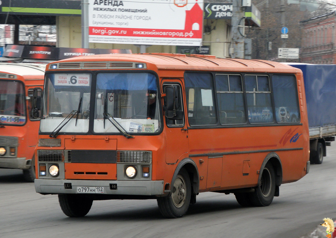 Ніжагародская вобласць, ПАЗ-32054 № О 797 НН 152