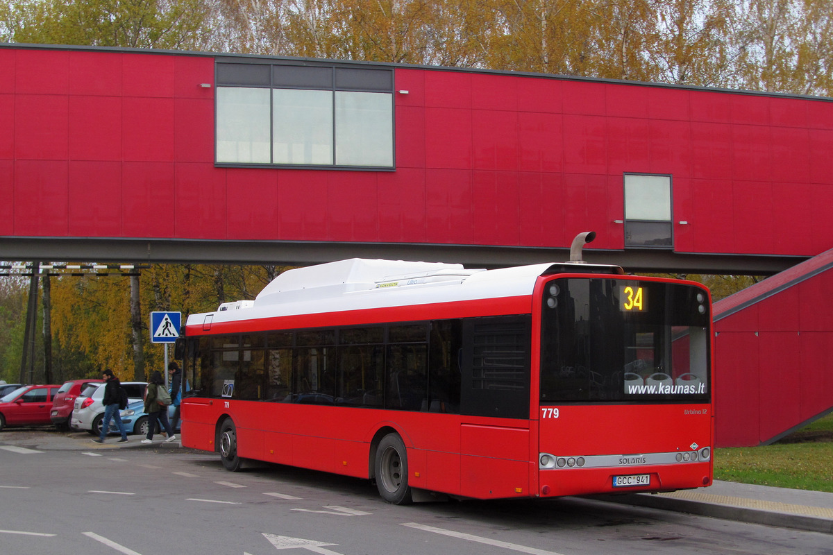 Литва, Solaris Urbino III 12 CNG № 779