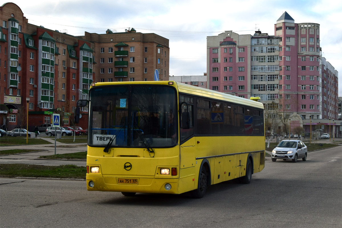 Тверская область, ЛиАЗ-5256.34 (ГолАЗ) № АН 751 69