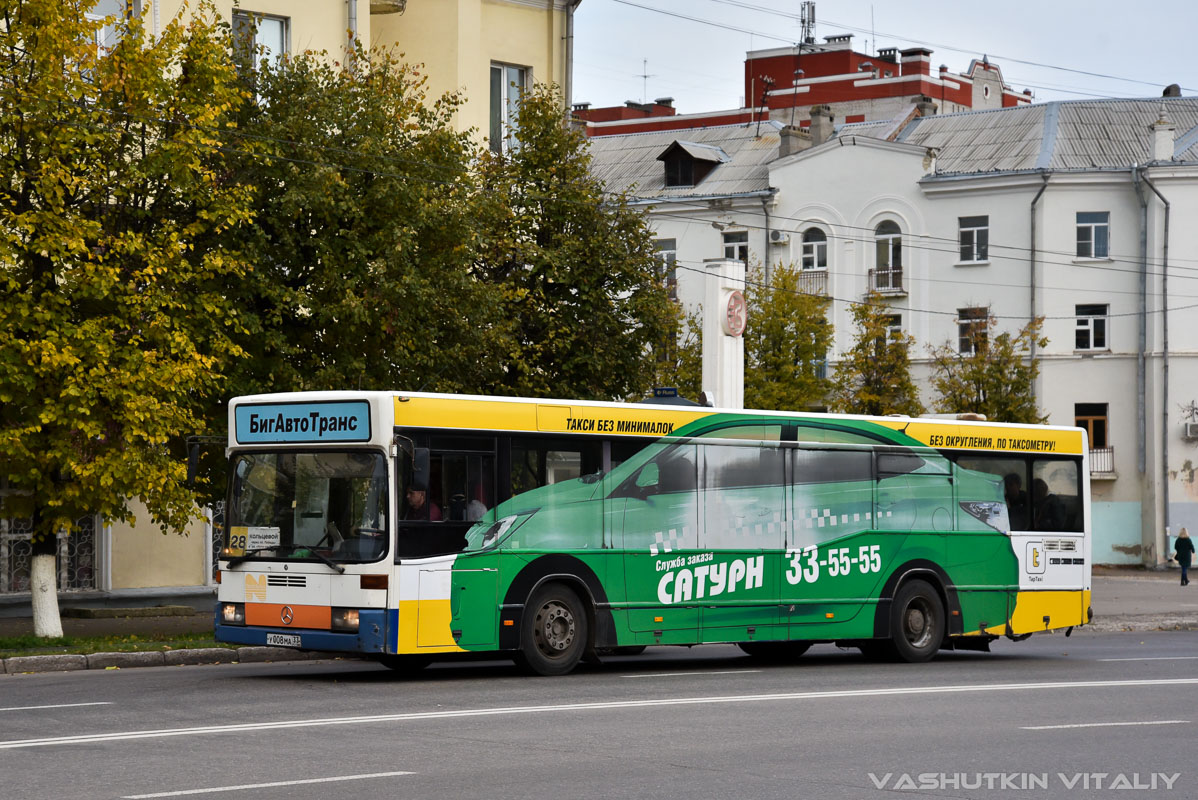 Vladimir region, Mercedes-Benz O405N2 Nr. У 008 МА 33