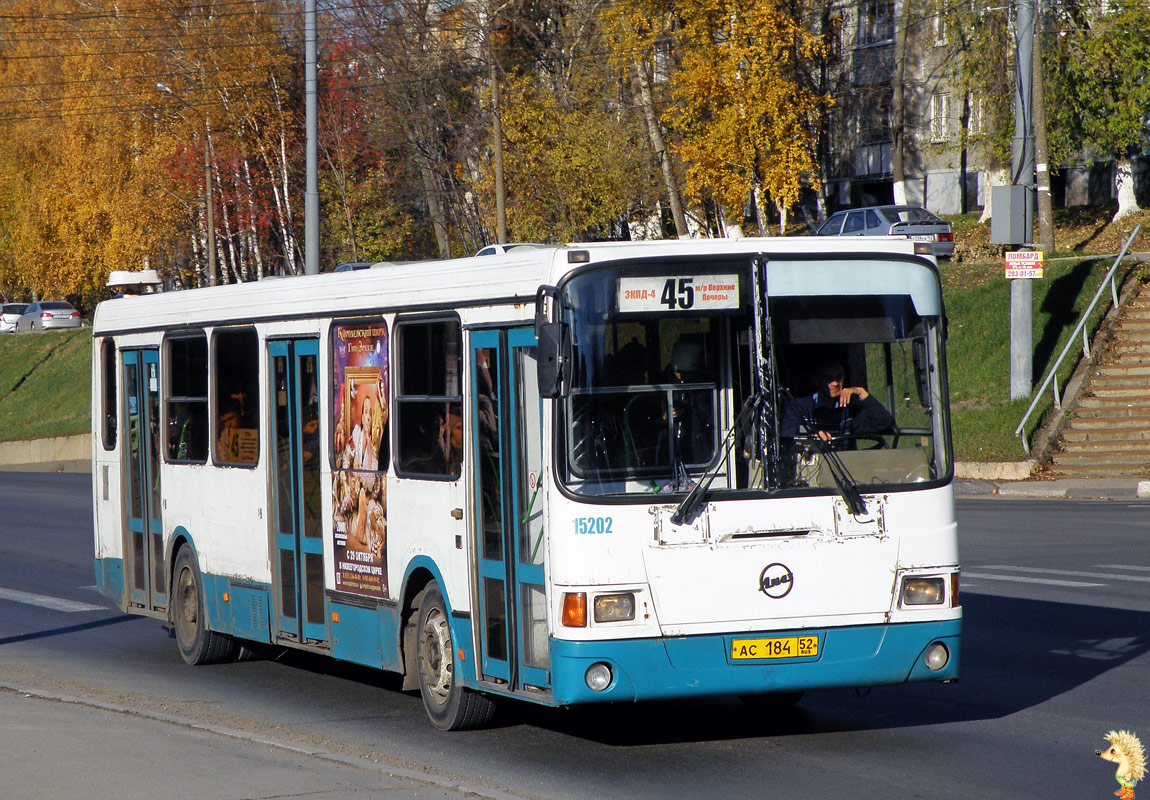 Нижегородская область, ЛиАЗ-5256.26 № 15202