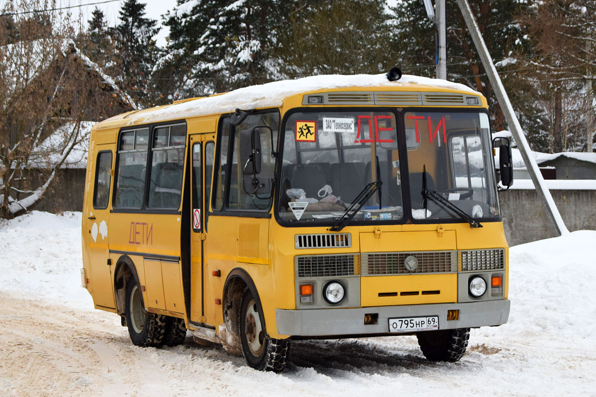 Тверская область, ПАЗ-32053-70 № О 795 НР 69