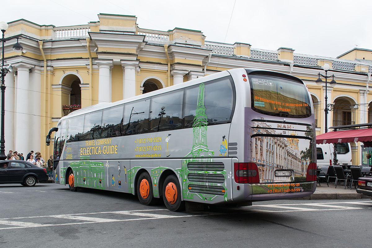 Санкт-Петербург, MAN R08 Lion's Coach L RHC444 L № В 777 МЕ 178