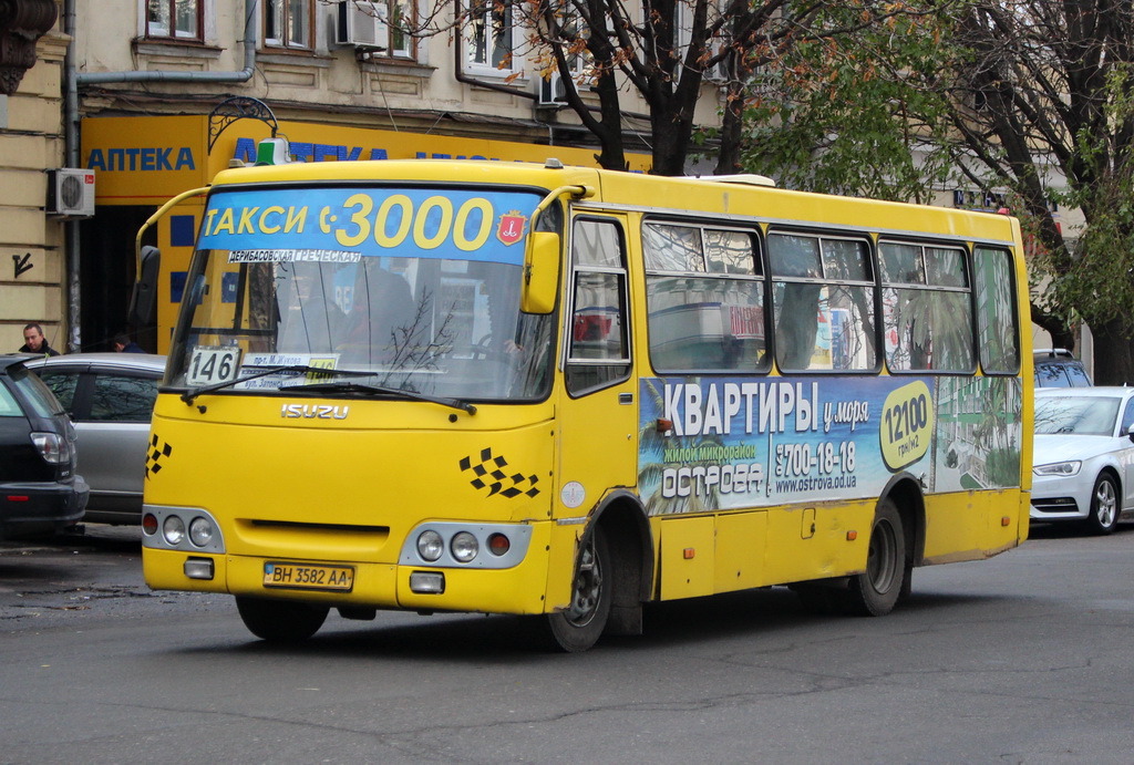 Одесская область, Богдан А09202 № BH 3582 AA