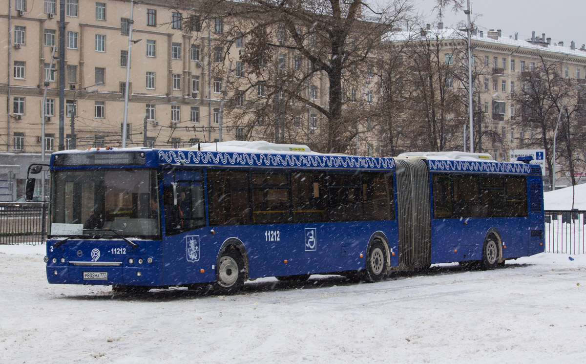 Москва, ЛиАЗ-6213.22 № 11212