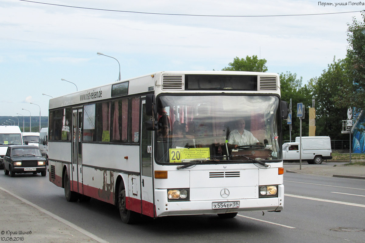 Пермский край, Mercedes-Benz O407 № Х 554 ЕР 59