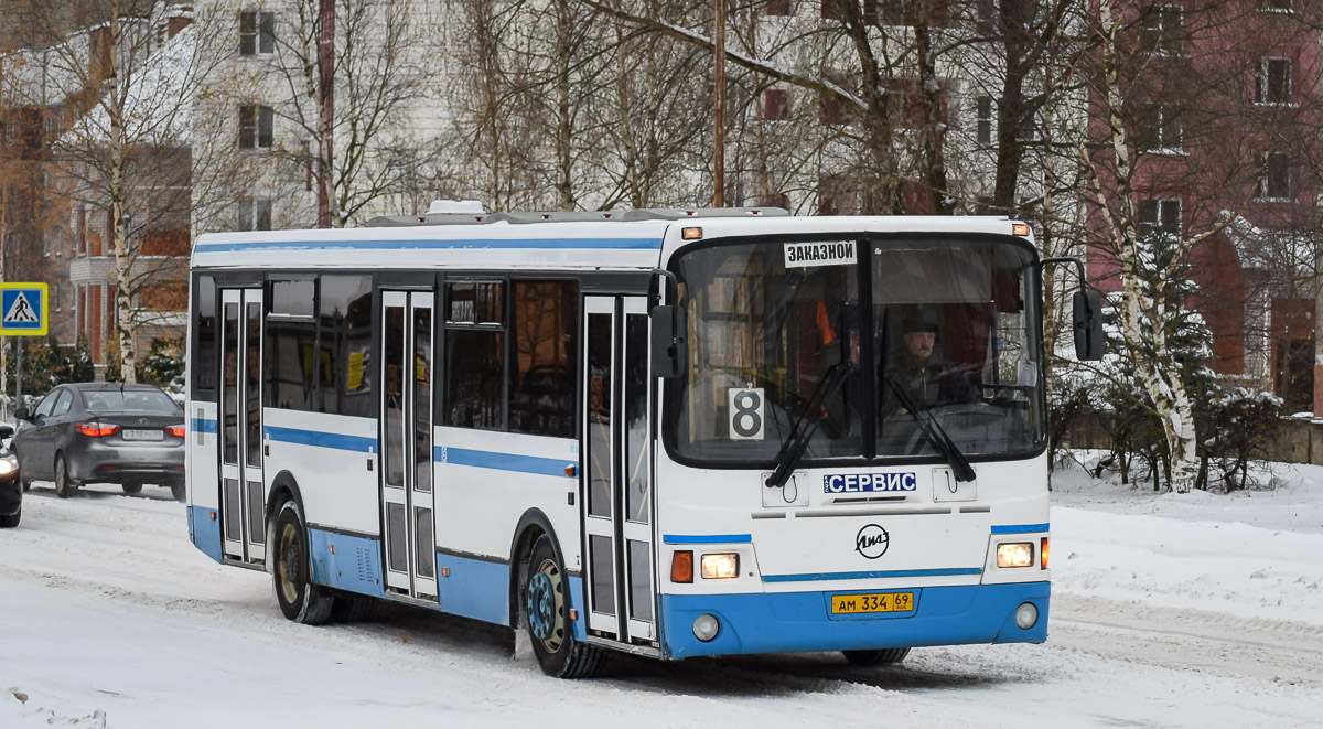 Тверская область, ЛиАЗ-5256.36 № АМ 334 69