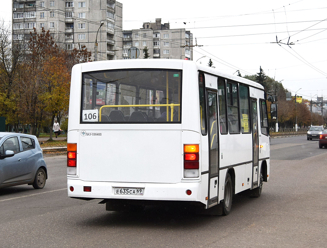 Тверская область, ПАЗ-320402-05 № Е 635 СА 69