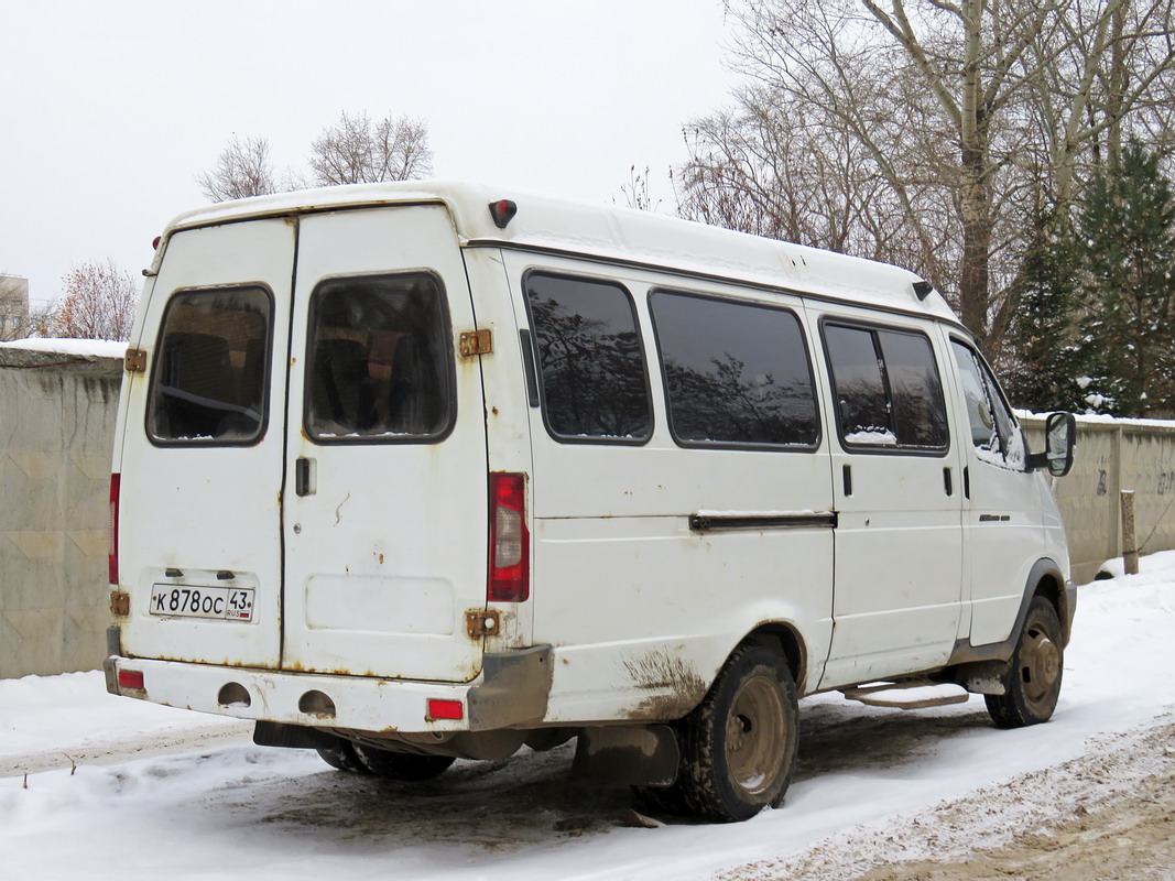 Кировская область, ГАЗ-322132 (XTH, X96) № К 878 ОС 43