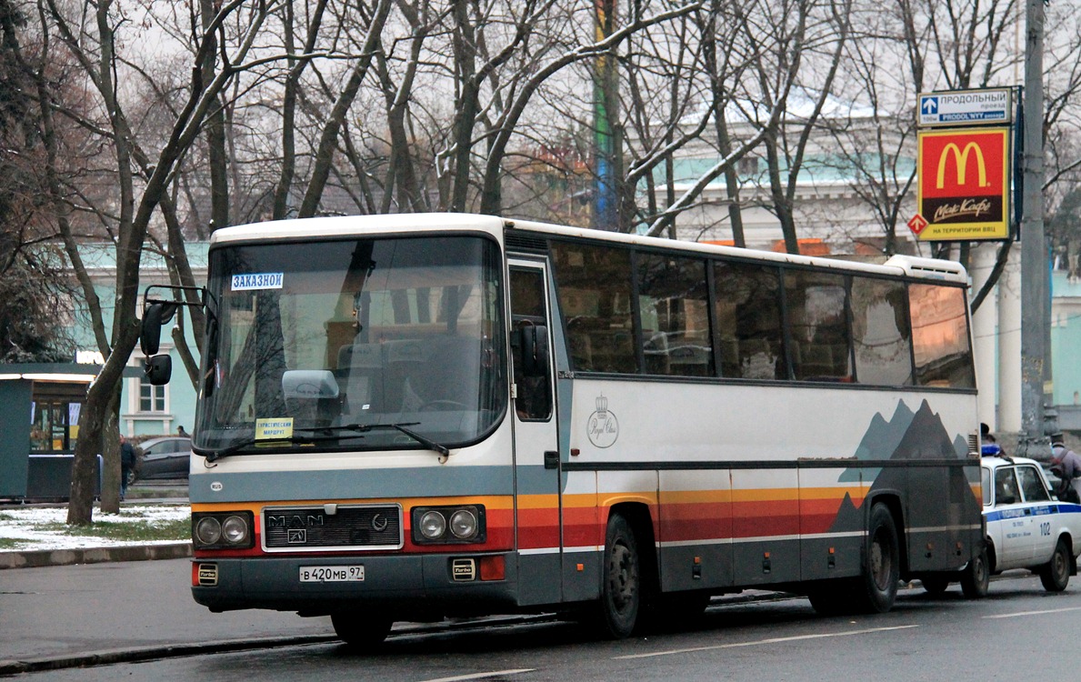 Москва, MAN 882 292FRH № В 420 МВ 97