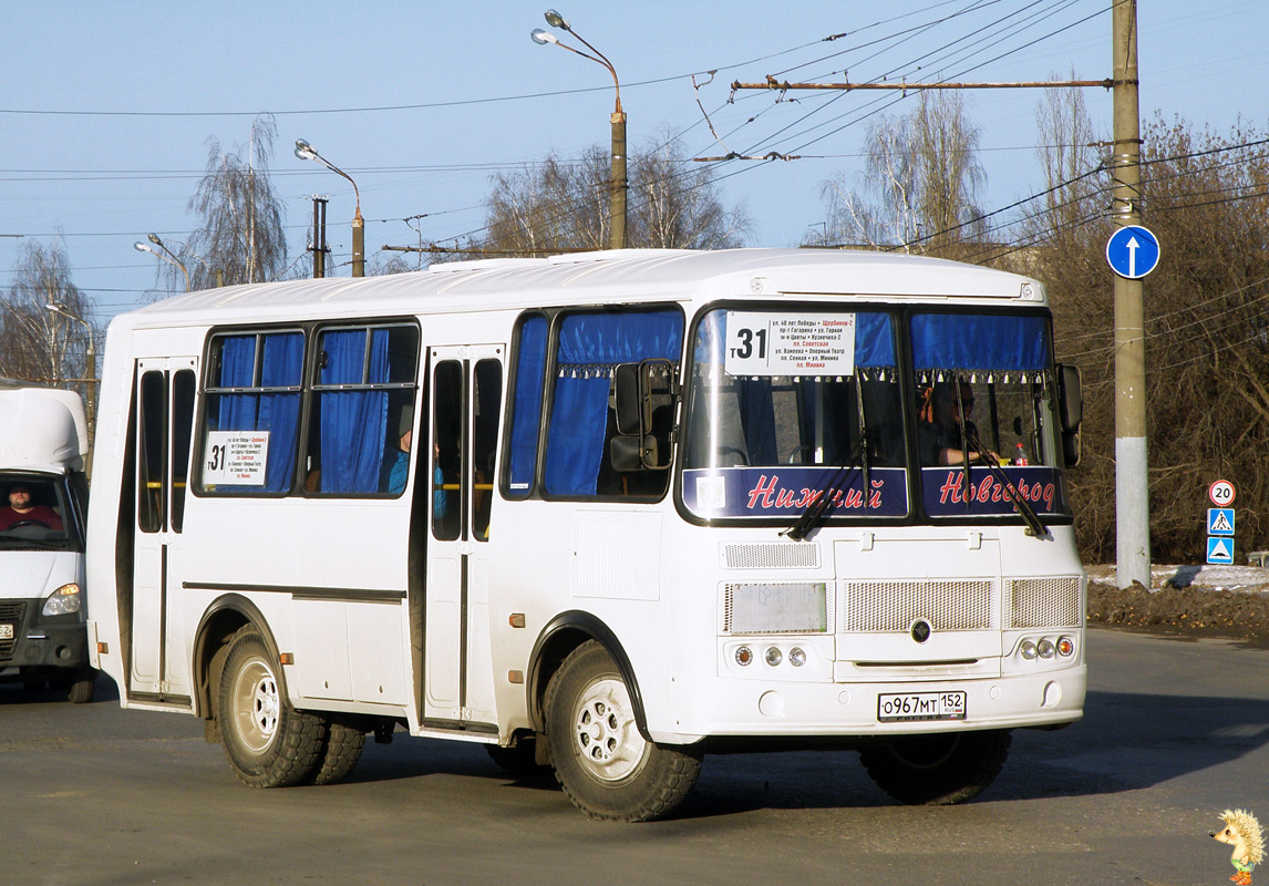 Нижегородская область, ПАЗ-32054 № О 967 МТ 152