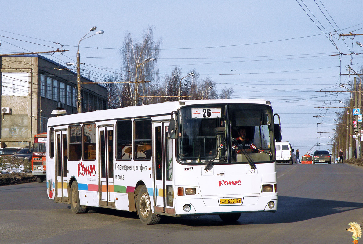 Nizhegorodskaya region, LiAZ-5256.26 č. 33152