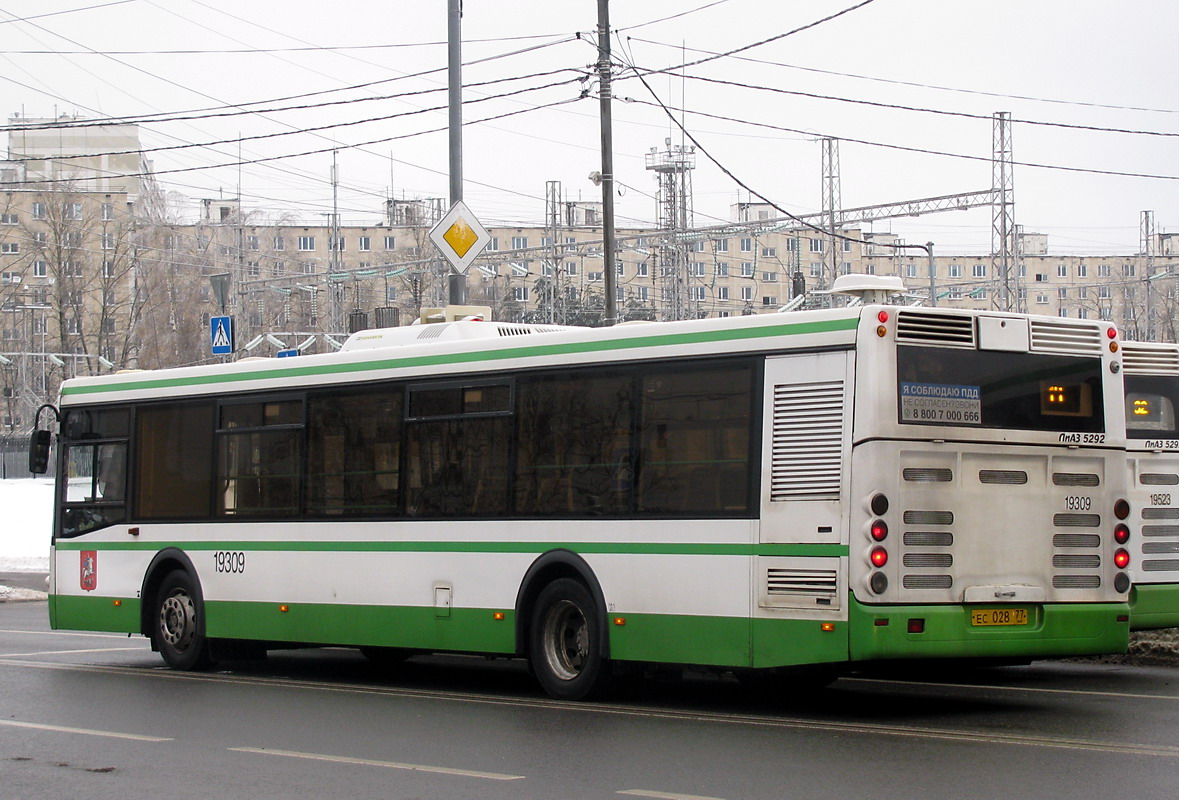 Moskau, LiAZ-5292.21 Nr. 19309