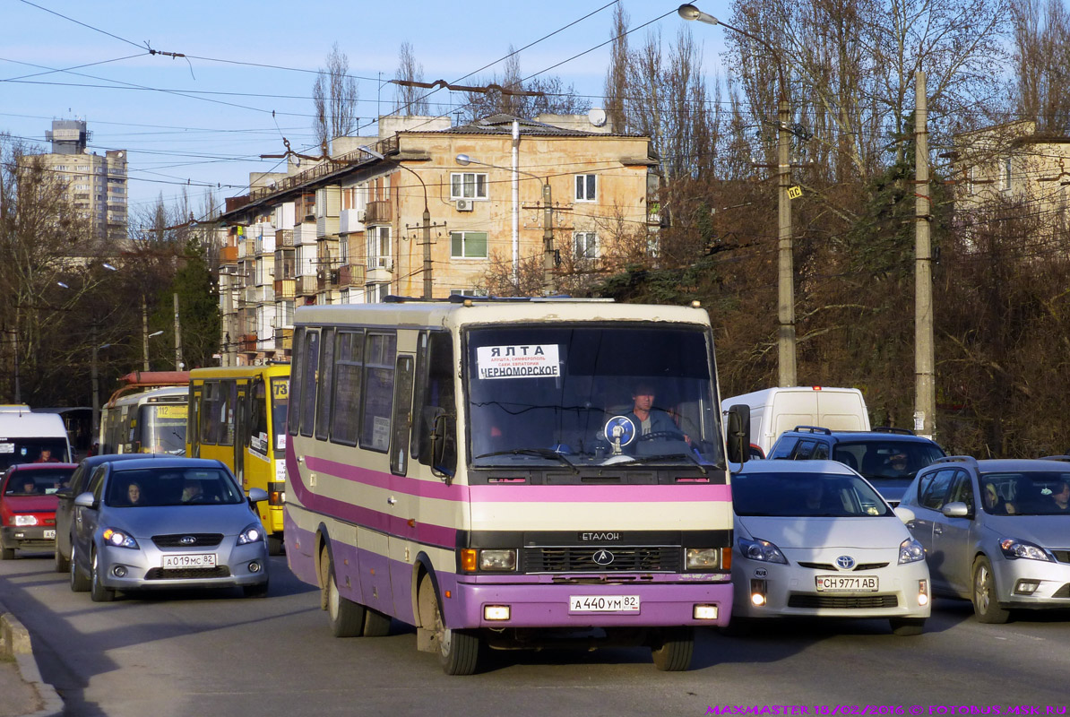 Республика Крым, БАЗ-А079.23 "Мальва" № А 440 УМ 82