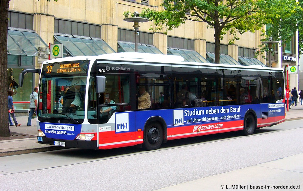 Гамбург, Mercedes-Benz O530 Citaro facelift № 6005