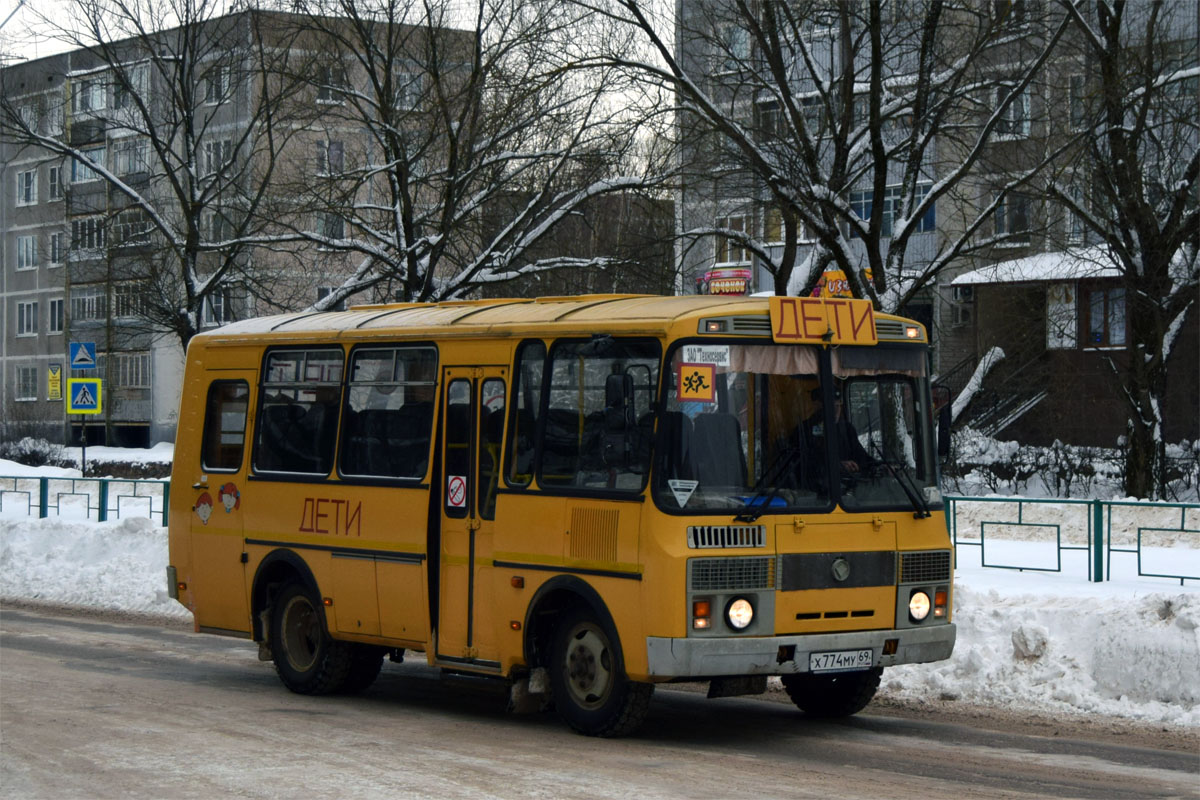 Тверская область, ПАЗ-32053-70 № Х 774 МУ 69