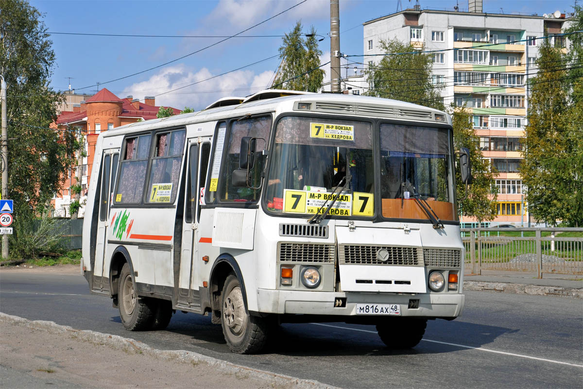 Архангельская область, ПАЗ-32054 № М 816 АХ 48