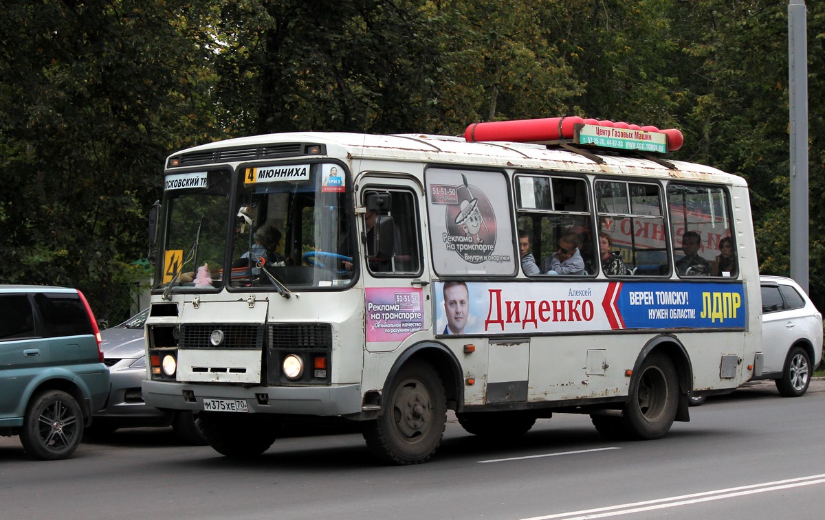 Томская область, ПАЗ-32051-110 № М 375 ХЕ 70