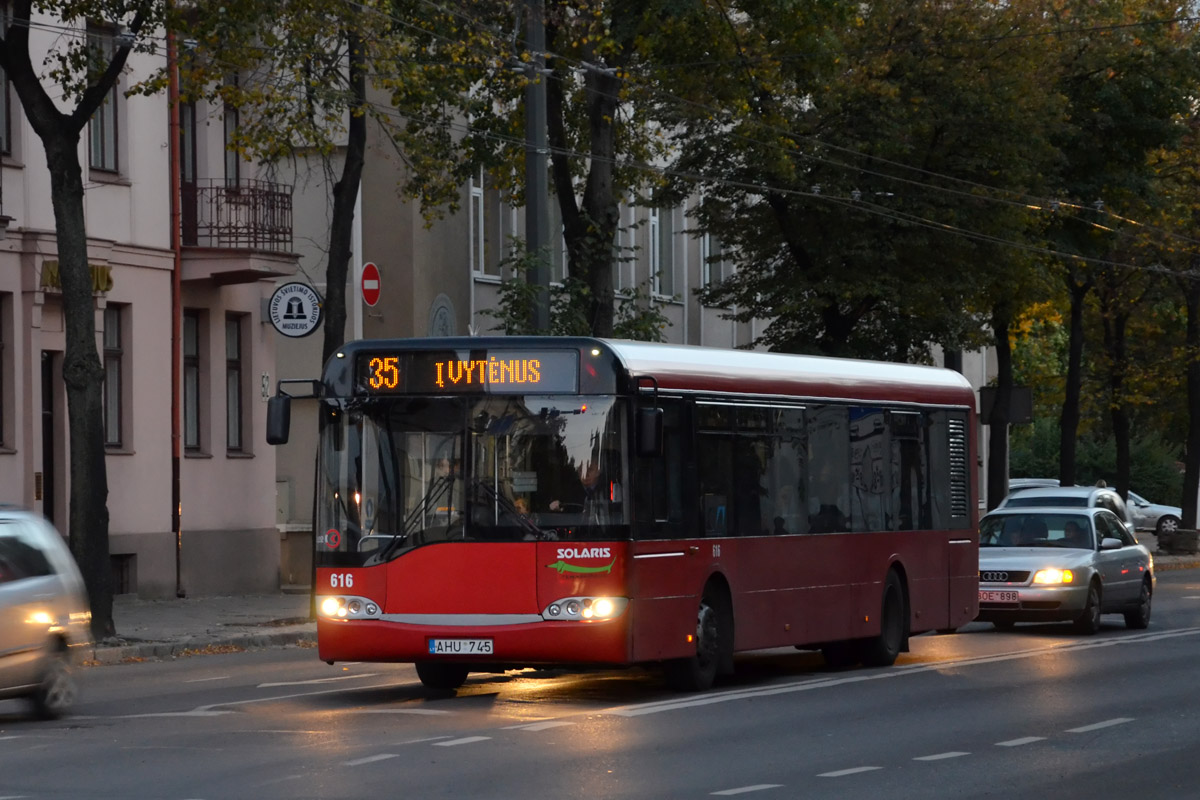 Литва, Solaris Urbino II 12 № 616