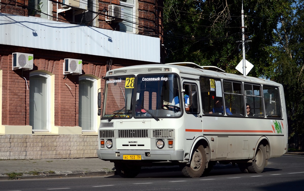 Томская область, ПАЗ-32054 № АС 103 70