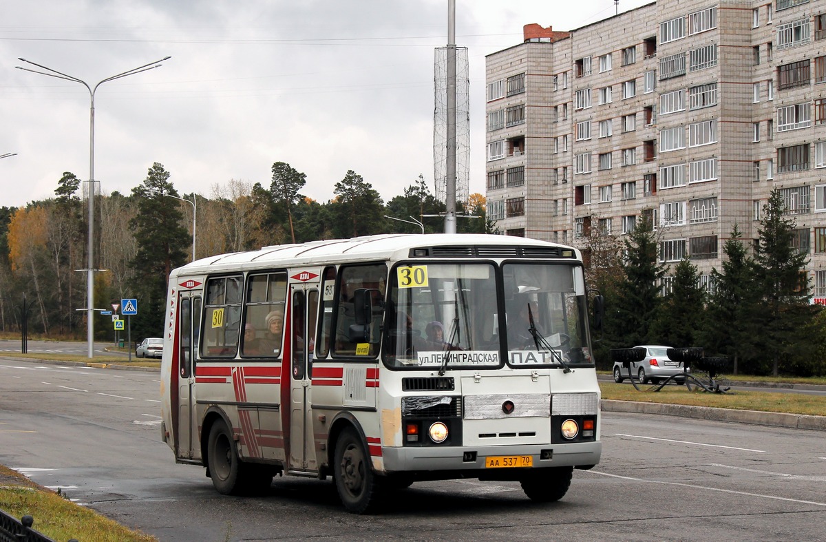 Томская область, ПАЗ-32054 № АА 537 70