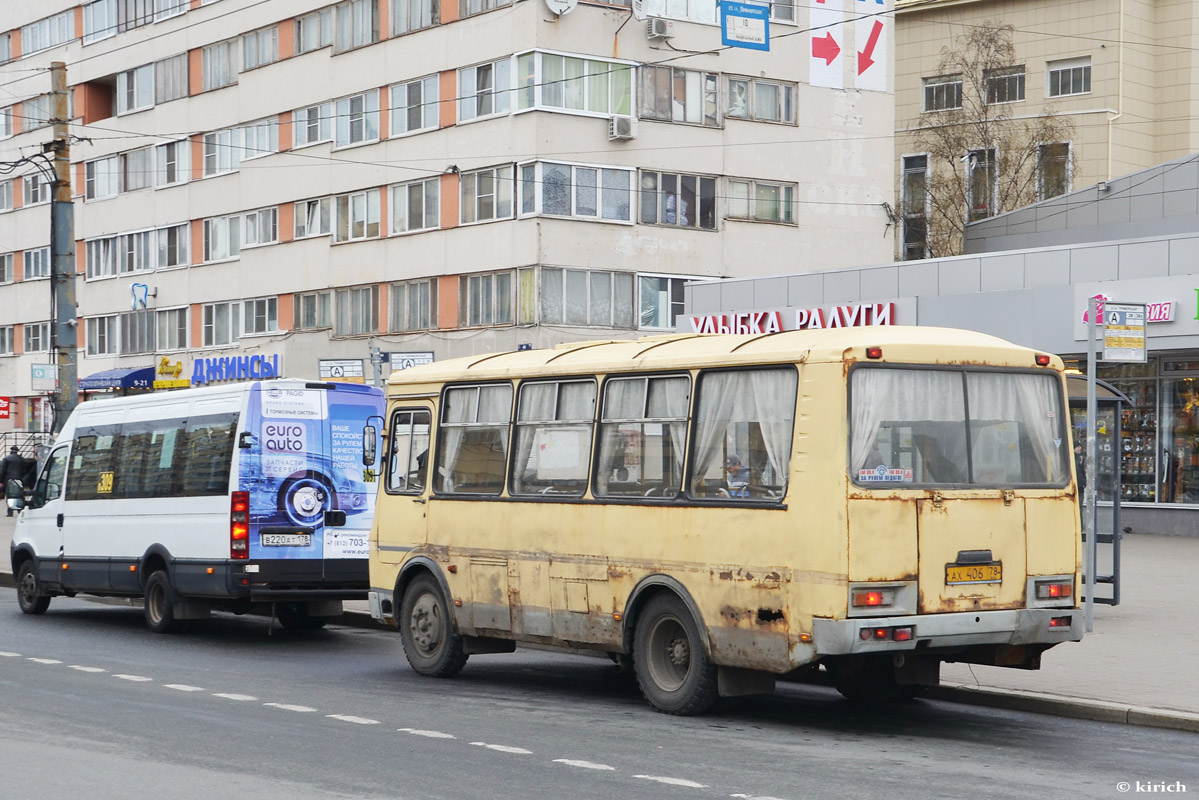 Санкт-Петербург, ПАЗ-32053 № АХ 406 78