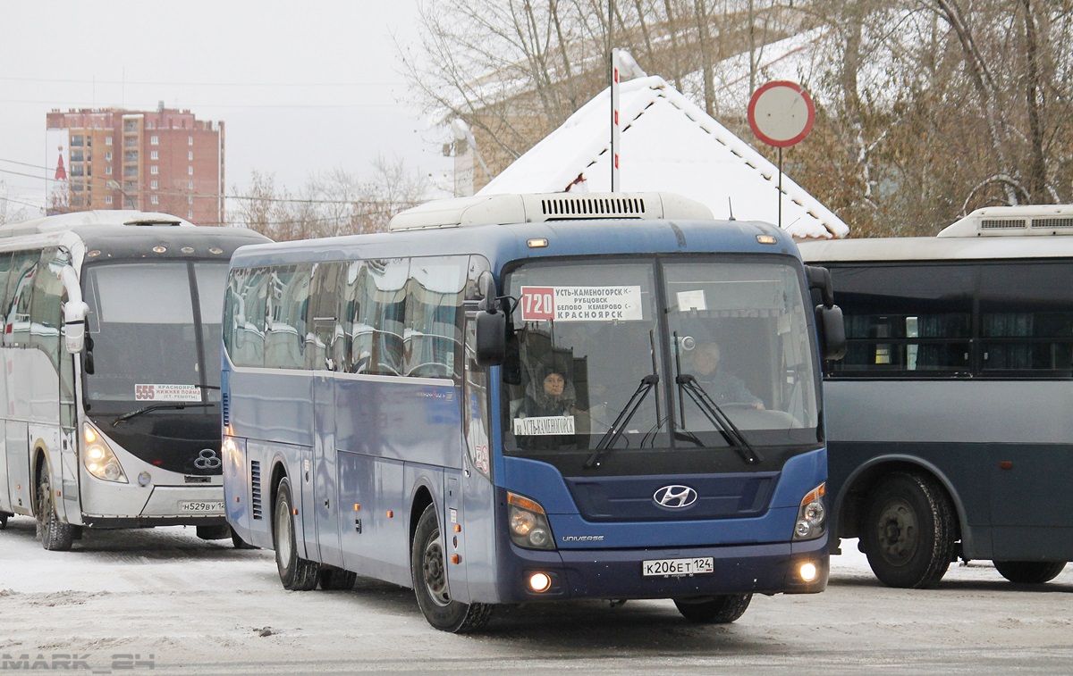 Krasnoyarsk region, Hyundai Universe Space Luxury № К 206 ЕТ 124