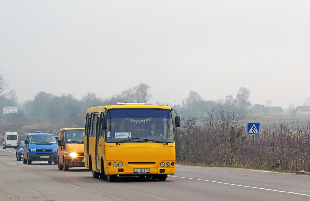 Волынская область, Богдан А09201 № AC 5855 AC