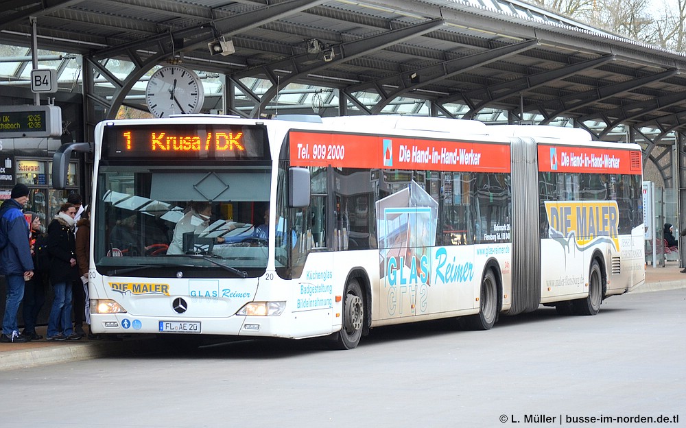 Шлезвиг-Гольштейн, Mercedes-Benz O530G Citaro facelift G № 20