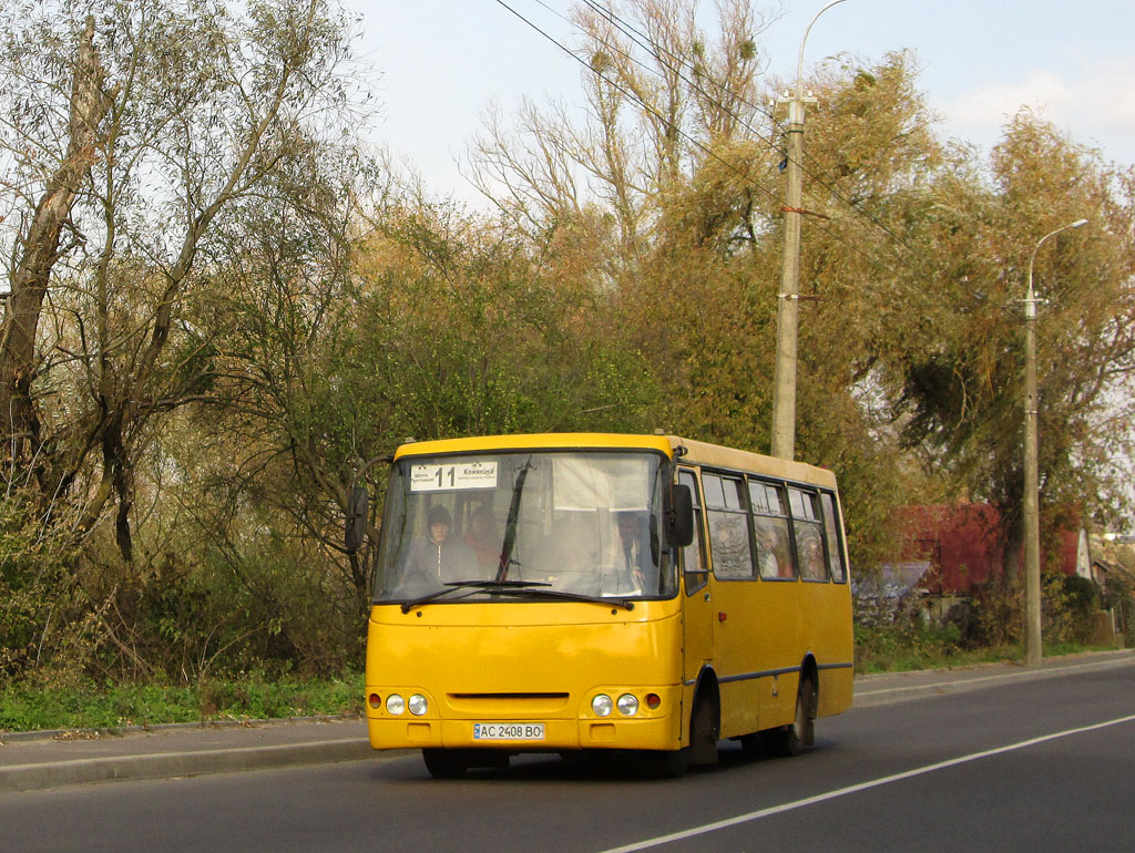 Волынская область, Богдан А09202 № AC 2408 BO