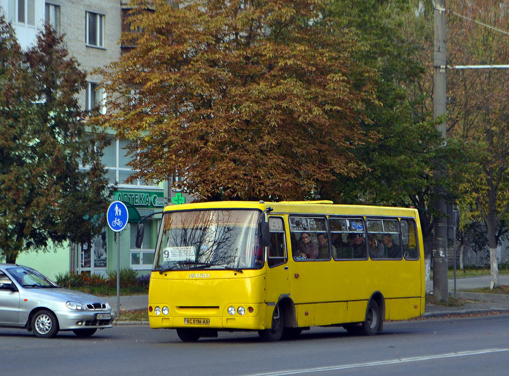 Волынская область, Богдан А09202 № AC 0186 AA