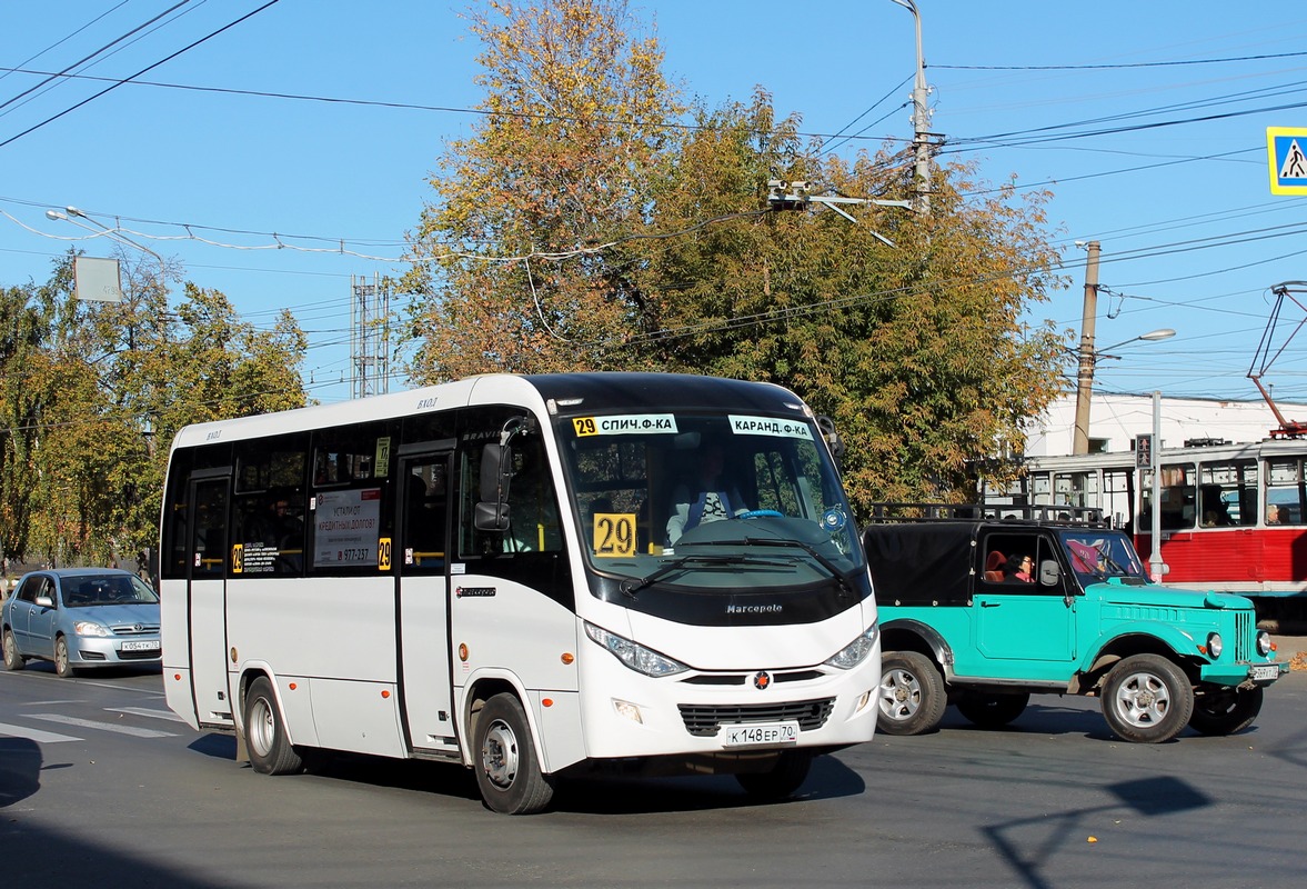 Томская область, Marcopolo Bravis 3297-20-01 № К 148 ЕР 70