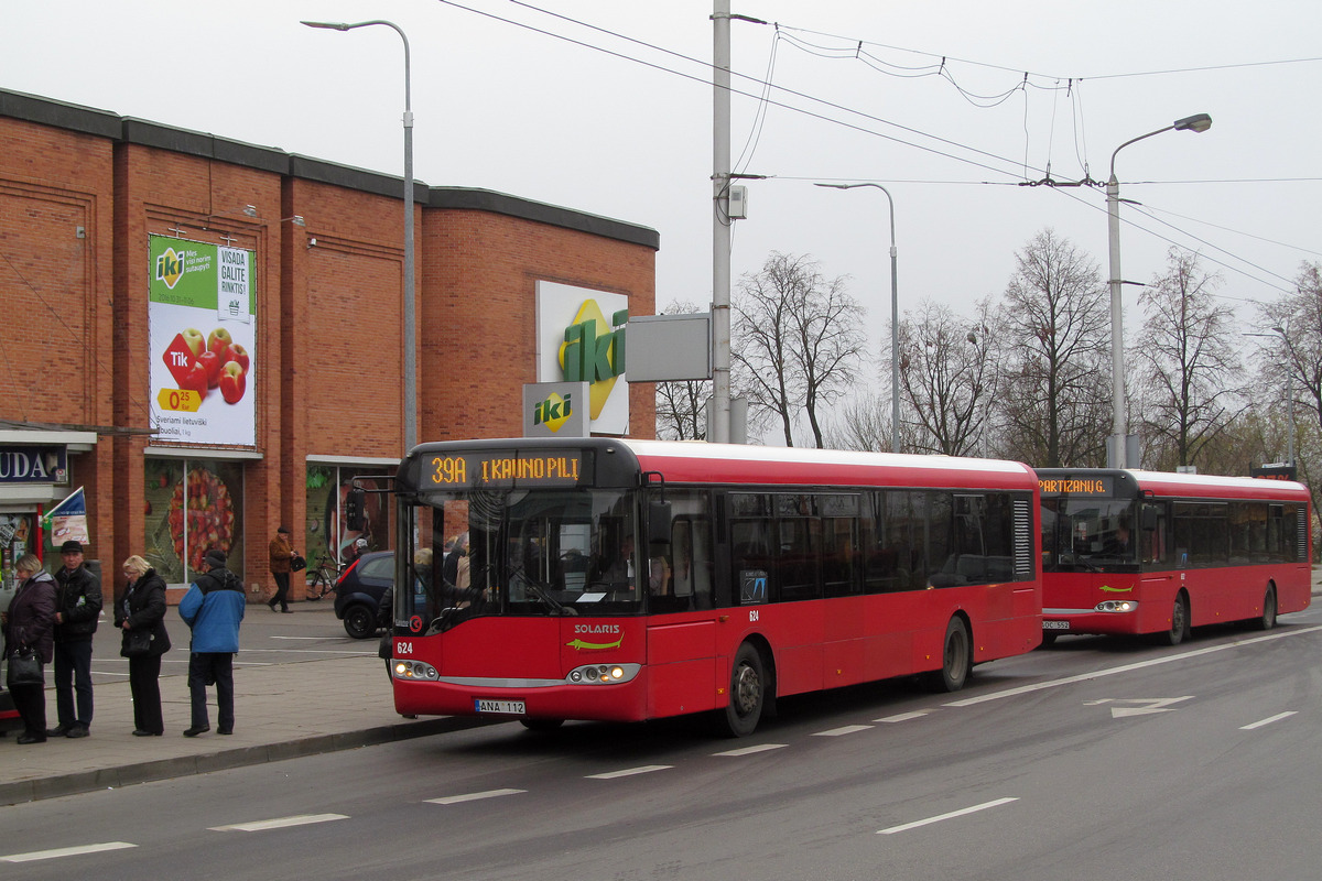 Литва, Solaris Urbino II 12 № 624