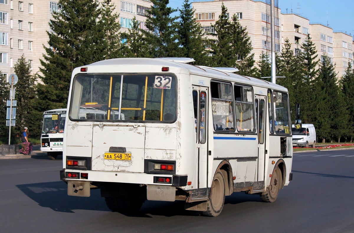 Томская область, ПАЗ-32054 № АА 548 70