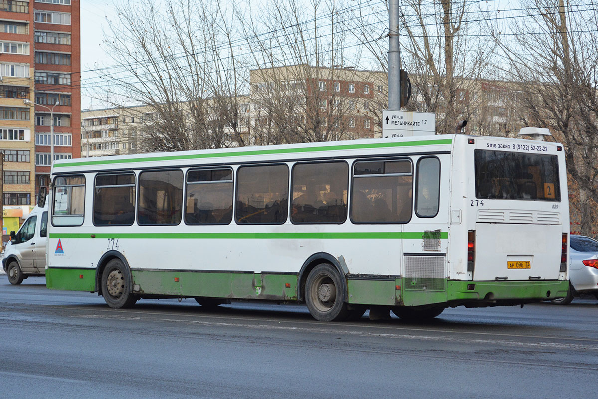 Тюменская область, ЛиАЗ-5293.00 № 274