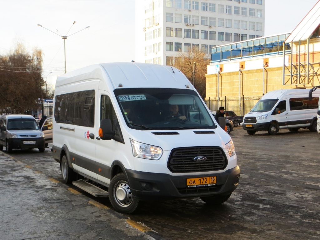 Удмуртия, Ford Transit FBD [RUS] (Z6F.ESG.) № ОА 172 18