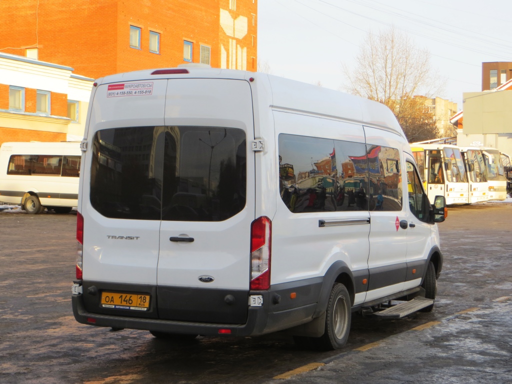 Удмуртия, Ford Transit FBD [RUS] (Z6F.ESG.) № ОА 146 18