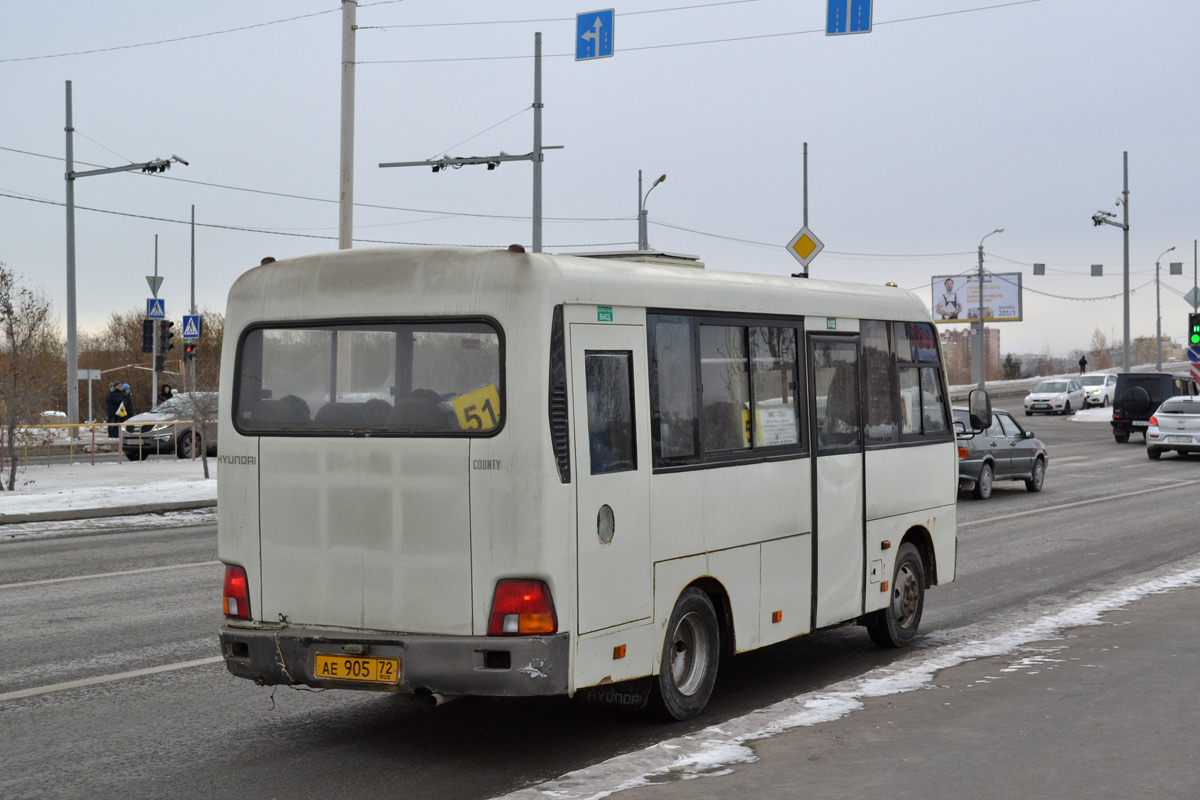 Цюменская вобласць, Hyundai County SWB C08 (РЗГА) № АЕ 905 72