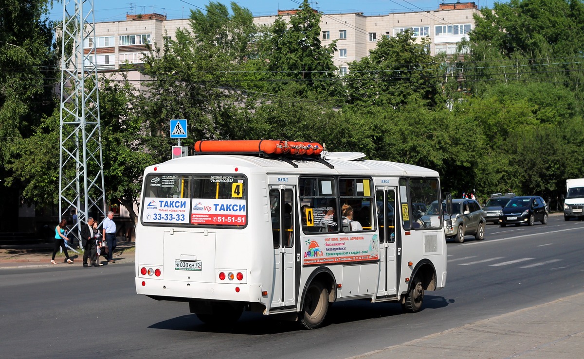 Томская область, ПАЗ-32054 № К 030 КМ 70