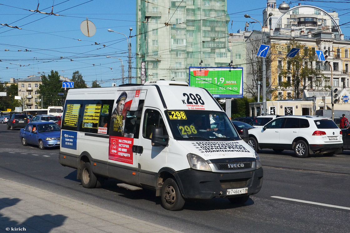 Санкт-Петербург, Нижегородец-2227UU (IVECO Daily) № В 746 ЕК 178