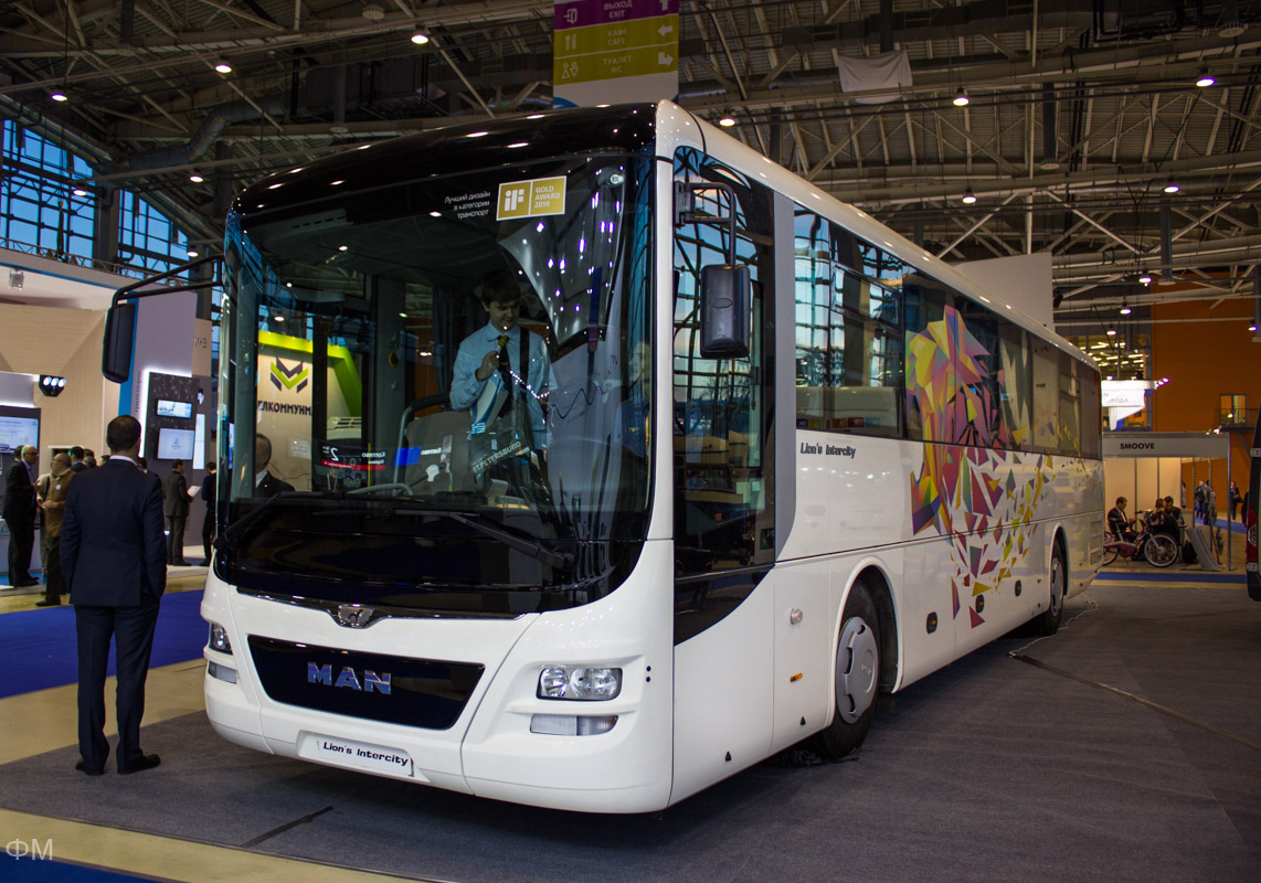 Maskva, MAN R60 Lion's Intercity ÜL290 Nr. MAN R60 0233; Maskva — ExpoCityTrans — 2016