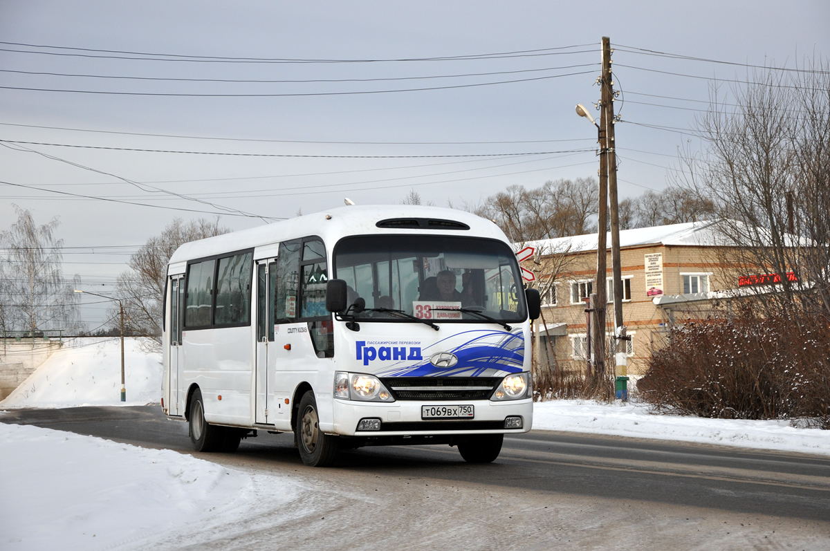 Московская область, Hyundai County Kuzbass № Т 069 ВХ 750