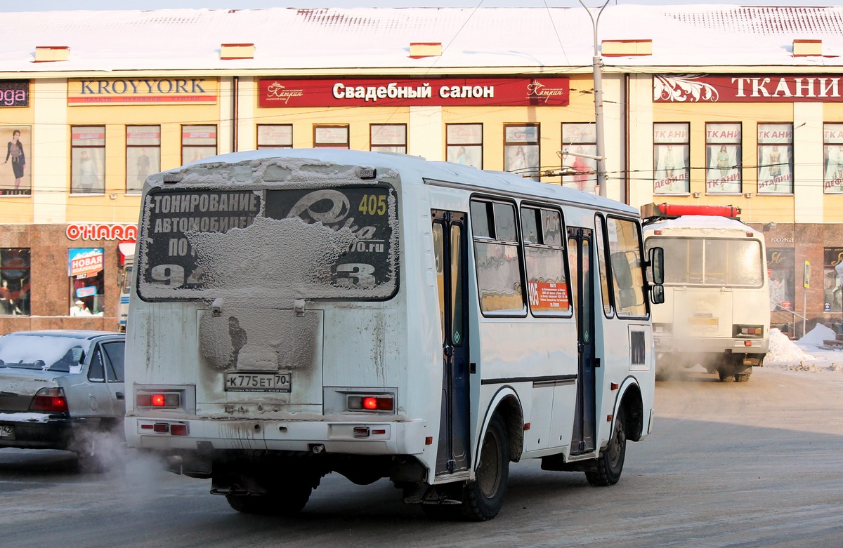 Томская область, ПАЗ-32051-110 № К 775 ЕТ 70