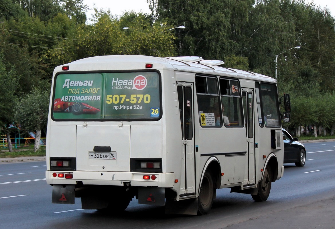 Томская область, ПАЗ-32054 № М 326 ОР 70