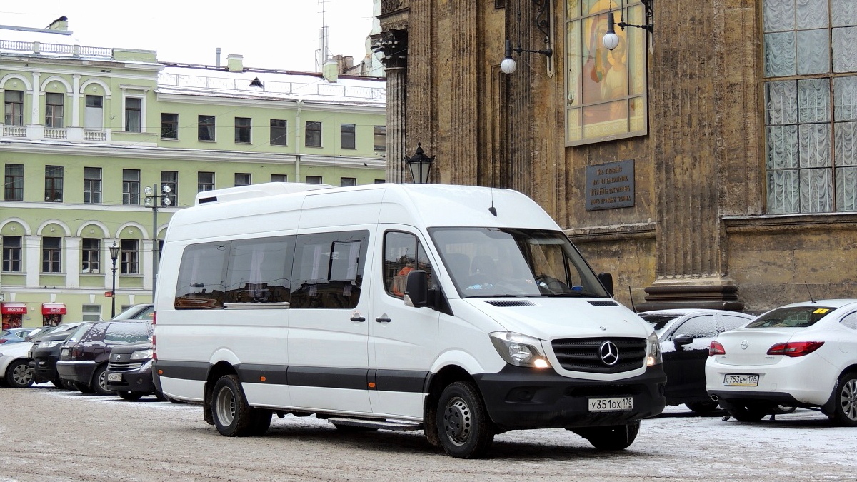 Санкт-Петербург, Луидор-223602 (MB Sprinter) № У 351 ОХ 178