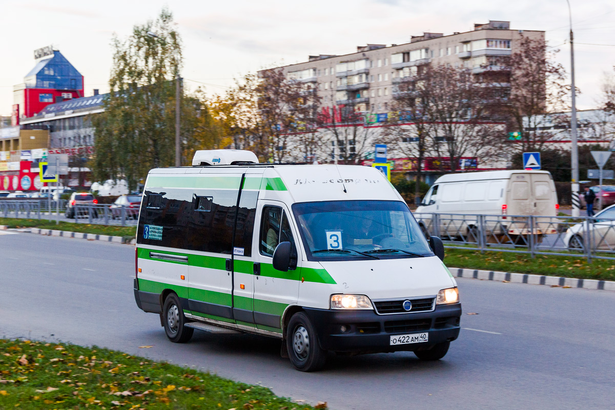 Калужская область, FIAT Ducato 244 CSMMC-RLL, -RTL № О 422 АМ 40